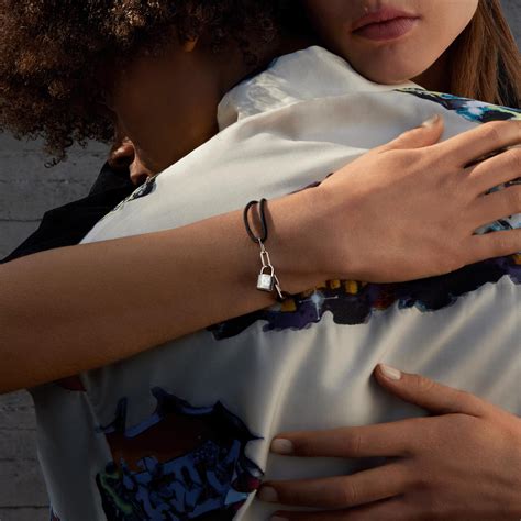 Products by Louis Vuitton: Silver Lockit X Virgil Abloh Bracelet 